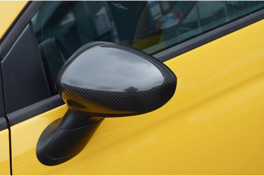 Fiat 500/500L 2013–2022 Karbonové kryty zrkadiel 2007-2015 (2 ks, pravý karbón) Image