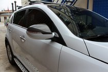 Kia Sportage 2010–2015 Kryty spätných zrkadiel (2 ks, karbón) fotografia 1