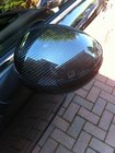 Mini Cooper F55/56/57 2014–2023 Kryty spätných zrkadiel (2 ks, karbón) fotografia 1