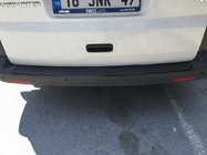 Volkswagen T5 Multivan 2003–2010 Karbonový kryt zadného nárazníka s ohybom fotografia 1