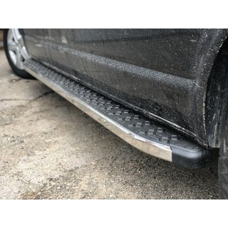 Bočné nášľapy BlackLine (2 ks, hliník) Volkswagen T5 Transporter 2003–2010 fotografia 1