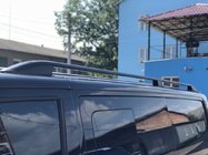 Volkswagen T5 Multivan 2003–2010 Strešné lyžiny Skyport (čierne) fotografia 3