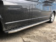 Volkswagen T5 Multivan 2003–2010 Bočné nášľapy BlackLine (2 ks, hliník) fotografia 1