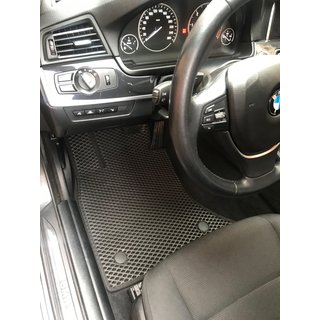 Autokoberce 2013-2016 (EVA, čierne) BMW 5. rad F10/F11 2010–2016 fotografia 1