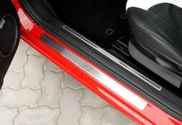 Alfa Romeo 156 1997–2007 Nerezové prahové lišty OmsaLine 4 ks fotografia 1