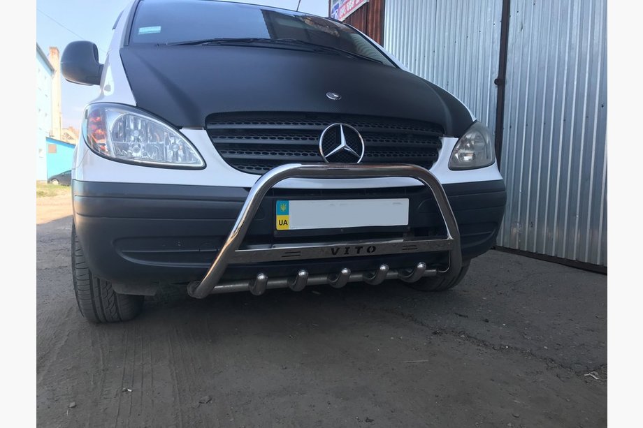 Mercedes Vito W639 2004–2014 Nerezový predný rám 60 mm Image