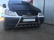 Mercedes Vito W639 2004–2014 Nerezový predný rám 60 mm fotografia 1
