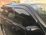 Toyota Land Cruiser 100 1998–2007 Okenné veterné deflektory (4 ks, Niken) fotografia 1