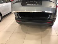 Skoda Karoq 2018– Ochranná lišta hrany kufra (nerez) fotografia 1
