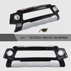 Mitsubishi L200 2015–2024 Predný lip spoiler (ABS) fotografia 1