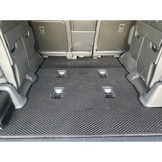 Rohož do kufra, sada 2 ks (EVA, 7 miest, čierna) Lexus LX570/450d 2008–2022 fotografia 1