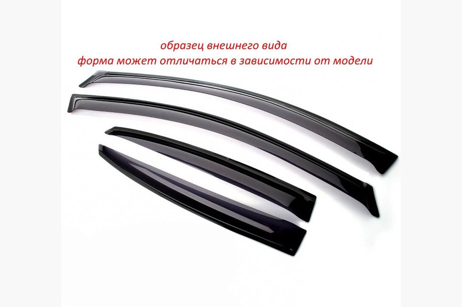 Renault Scenic/Grand 2003–2009 Veterné deflektory okien (4 ks, COBRA) Image