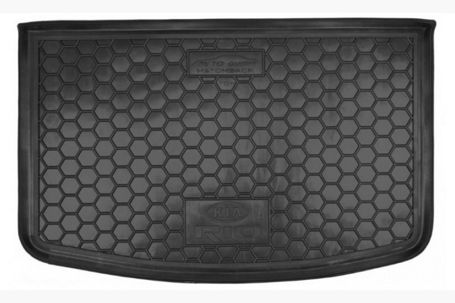 Kia Rio 2012–2017 Gumová vanička do kufra HB 2015+ TOP s organizérom (Autogumm, guma) Image