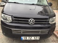 Volkswagen T5 2010–2015 Jednodielna mriežka do nárazníka z nehrdzavejúcej ocele fotografia 1
