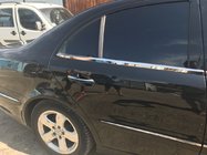 Mercedes E-class W211 2002–2009 Vonkajšie okenné lišty (nerez) SD, Carmos - turecká oceľ (4 ks) fotografia 6