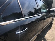 Mercedes E-class W211 2002–2009 Vonkajšie okenné lišty (nerez) SD, Carmos - turecká oceľ (4 ks) fotografia 1