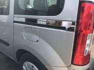 Renault Kangoo 2008–2020 Lišta pod posuvné dvere (2 ks, nerez) fotografia 1