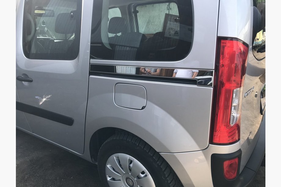 Mercedes Citan 2013–2021 Lišta posuvných dverí (2 ks, nerez) Fotografia 1