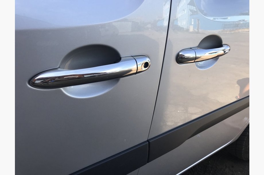Renault Kangoo 2008–2020 Kryty kľučiek dverí (nerez) 3 ks, Carmos – turecká oceľ Image