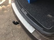 Ford Galaxy 2007–2015 Nerezová lišta na zadný nárazník Carmos (nerez) fotografia 1