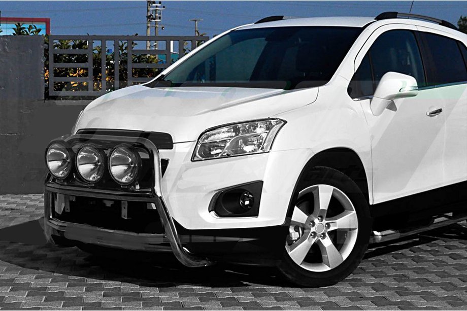 Chevrolet Trax 2012–2023 Predný ochranný rám WT018 (nerez) Image