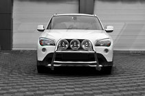 BMW X1 E84 2009–2015 Predný ochranný rám WT018 (nerez) fotografia 1