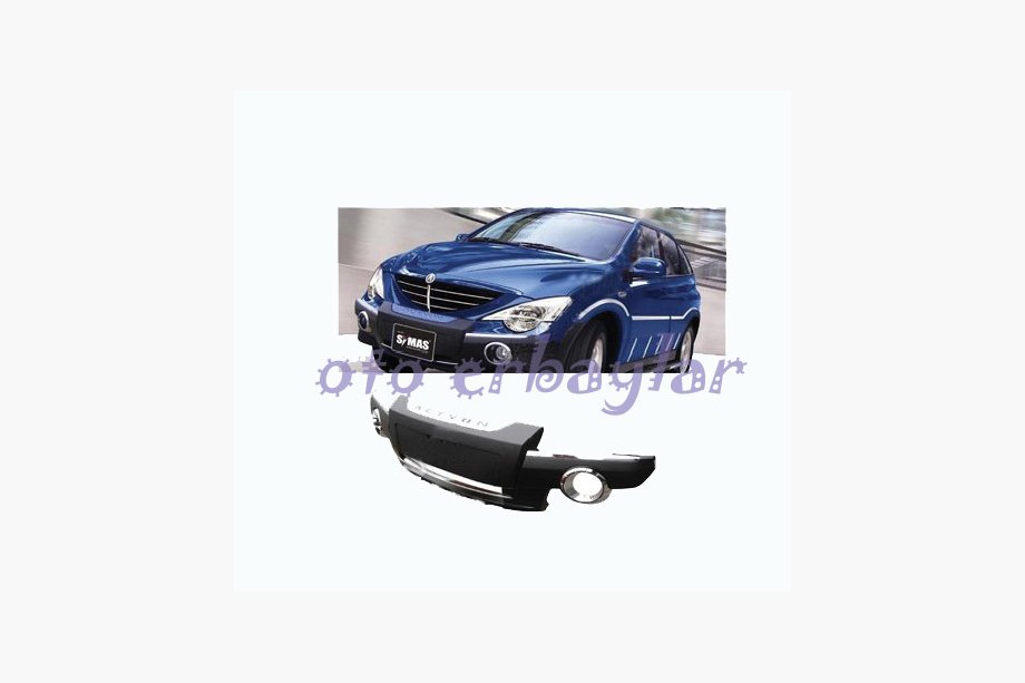 SsangYong Action 2005–2018 Predný lip spojler nárazníka F001 (plast) Image