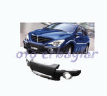 SsangYong Action 2005–2018 Predný lip spojler nárazníka F001 (plast) fotografia 1