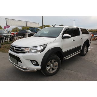 Rozširovacie lemy blatníkov (2015–2020, ABS, na skrutky) Toyota Hilux 2015– fotografia 1