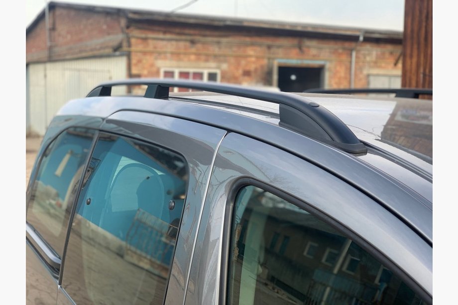 Peugeot Partner Tepee 2008–2018 Strešné lyžiny Skyport (čierne) Image