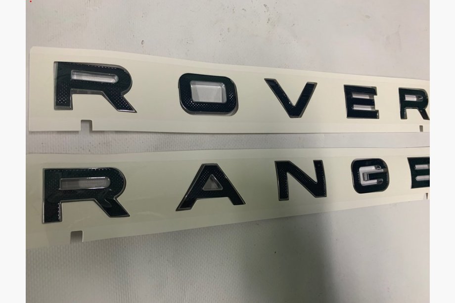 Range Rover III L322 2002–2012 Nápis Čierna bodka (typ 1) Image