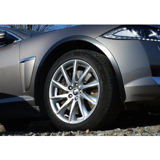 Nerezové lemy blatníkov (4 ks) Jaguar XF 2009–2016 fotografia 1