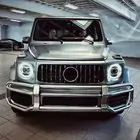 Mercedes G class W463 1990–2018 Predný ochranný rám (kengur), pre facelift 2018+ fotografia 1