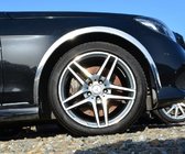 Mercedes E-class W212 2009–2016 Nerezové lemy blatníkov (4 ks) fotografia 1