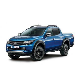 Strešné lyžiny OmsaLine Sport (2 ks, čierne) Mitsubishi L200 2015–2024 fotografia 1