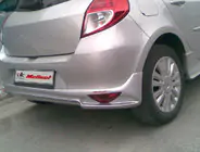 Renault Clio III 2005–2012 Kryt zadného nárazníka V2 (na lakovanie) fotografia 1