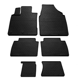Gumené rohože do interiéru pre +2 (6 ks, Stingray Premium) Nissan Qashqai 2010–2014