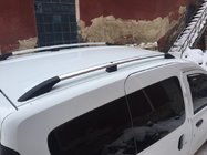 Dacia Dokker 2013–2022 Chrómové strešné lyžiny Plastová pätka fotografia 1