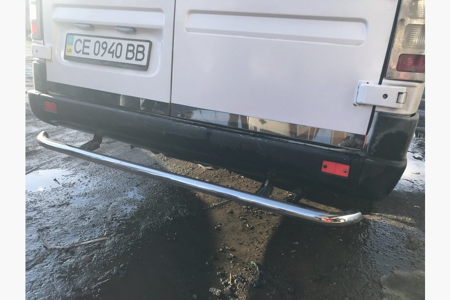 Volkswagen LT 1995–2006 Lišta hrany kufra (2 diely, nerez) Image