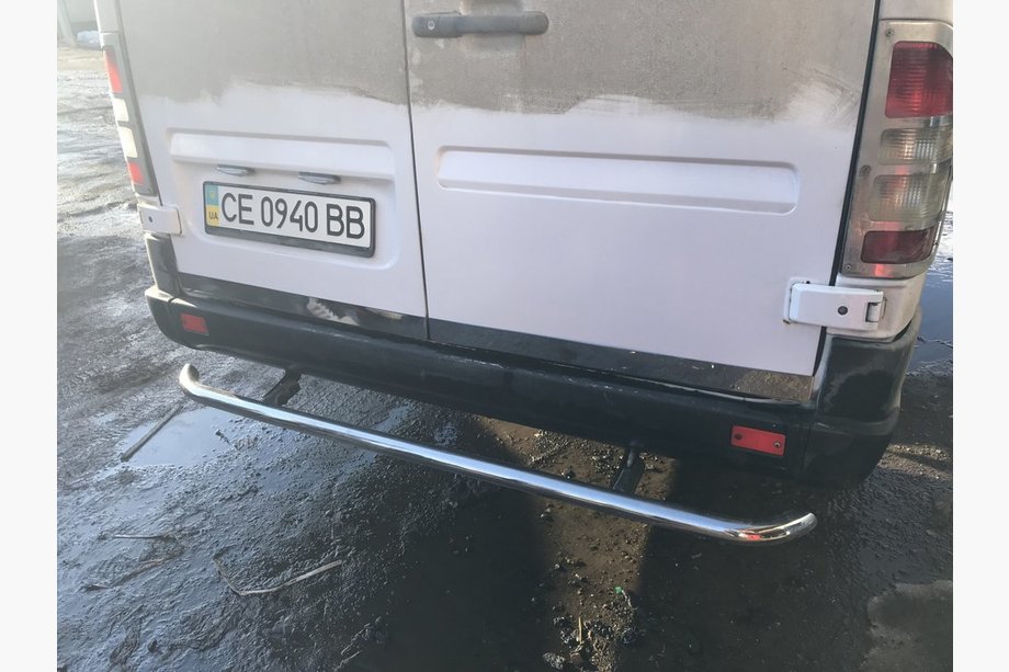 Mercedes Sprinter W901/902/903/904/905 1995–2006 Lišta hrany kufra (2 diely, nerez) Image