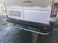 Mercedes Sprinter W901/902/903/904/905 1995–2006 Lišta hrany kufra (2 diely, nerez) fotografia 1
