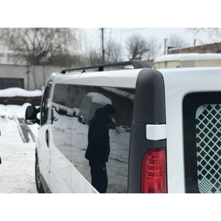 Čierne strešné lyžiny Opel Vivaro 2001–2015 fotografia 1
