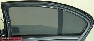 BMW 5. séria E39 1996–2003 Slnečné roletky (3 ks, vkladacie) fotografia 1