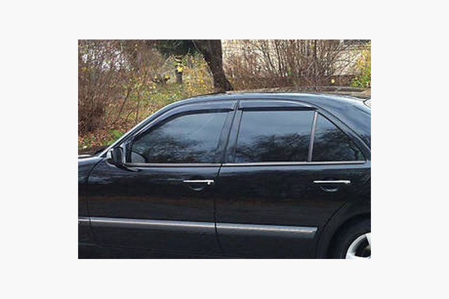 Mercedes E-class W210 1995–2002 Okenné deflektory SD (4 ks, Cobra) Image