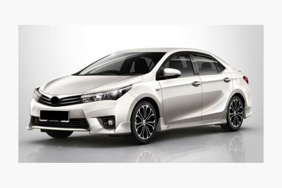 Toyota Corolla 2013–2019 Bočné prahy (na lakovanie) Image