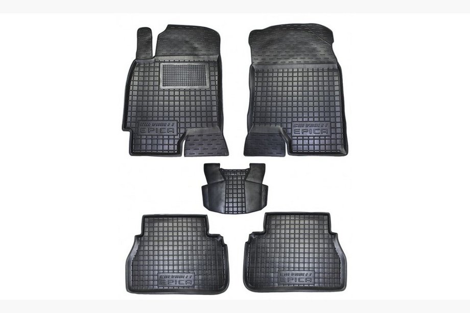 Chevrolet Evanda 2000–2006 Gumové autokoberce s vysokým okrajom (Autogumm) Image