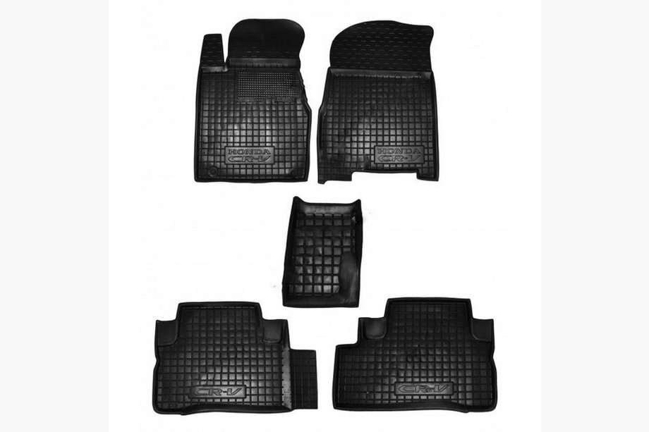 Honda CRV 2007–2011 Gumové autokoberce s vysokým okrajom (Autogumm) Image