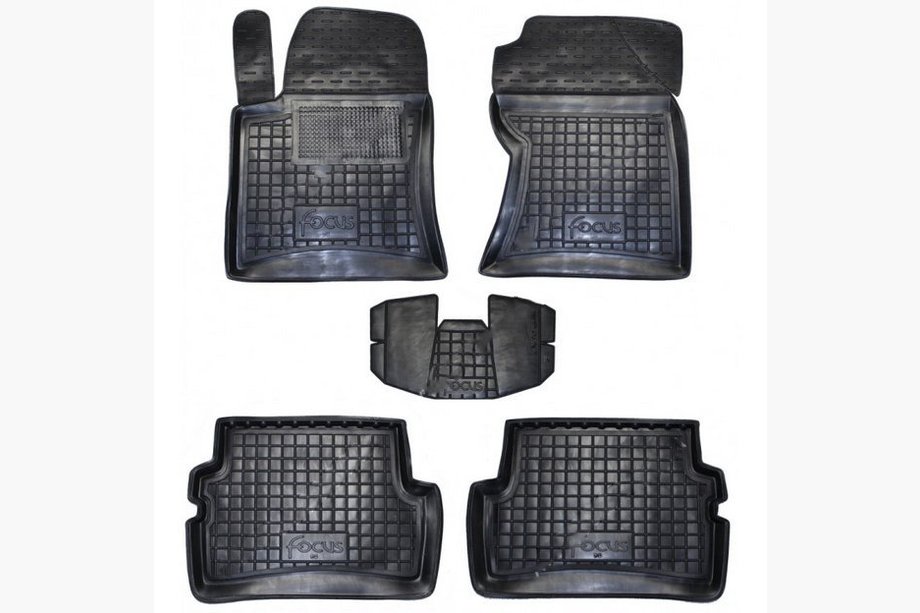 Ford Focus I 1998–2005 Gumové autokoberce s vysokým okrajom (Autogumm) Image