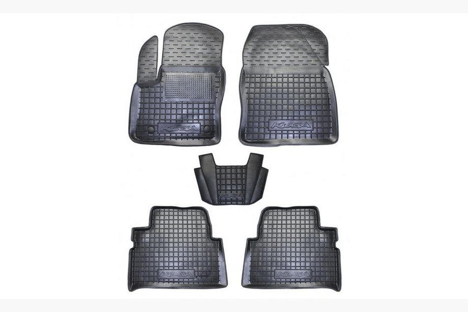 Ford Kuga 2008–2013 Gumové autokoberce s vysokým okrajom (Autogumm) Image
