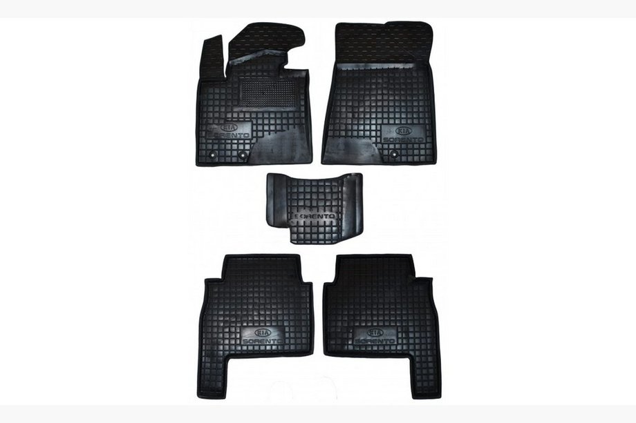 Kia Sorento II XM 2009–2014 Gumové rohože s okrajom 2009-2012 (Autogumm) Image